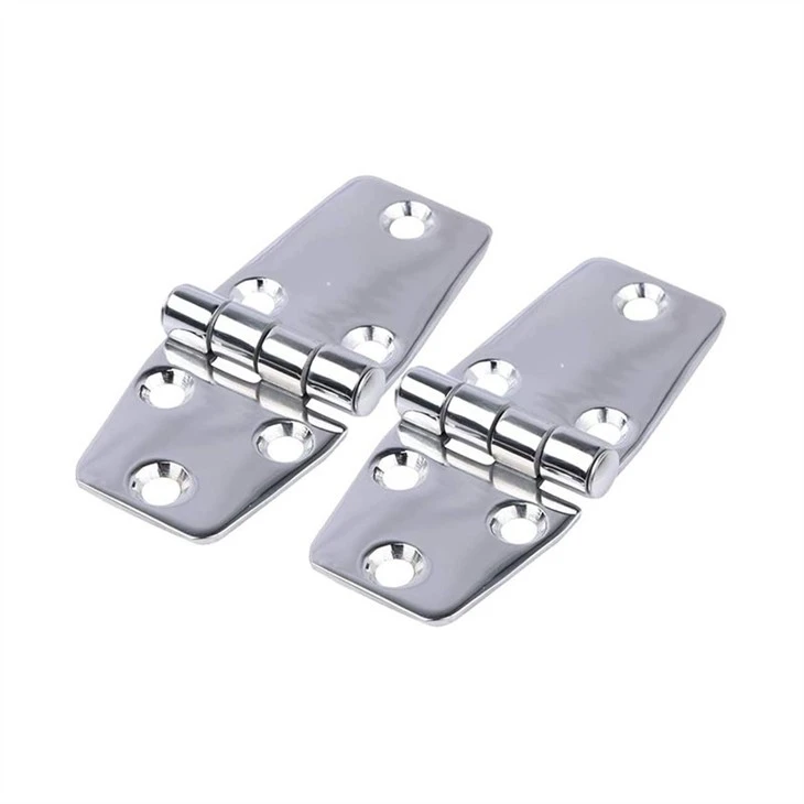 Marine Stainless Steel Door Hinge Mirror Polished Cabinet Hinges